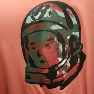 Billionaire boys club coral camo l/s tee